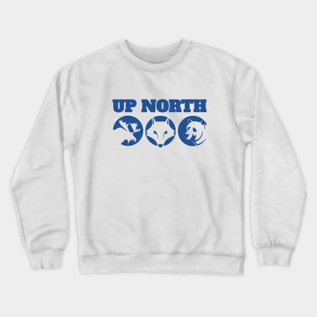 Animals of the North Crewneck Sweatshirt by RedRock